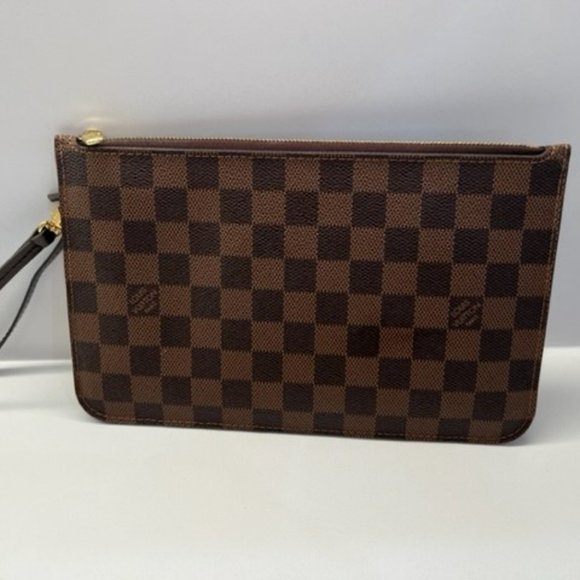 Louis Vuitton Handbags - LOUIS VUITTON Damier Ebene Neverfull MM GM Pochette